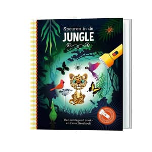 Zaklampboek speuren in de jungle