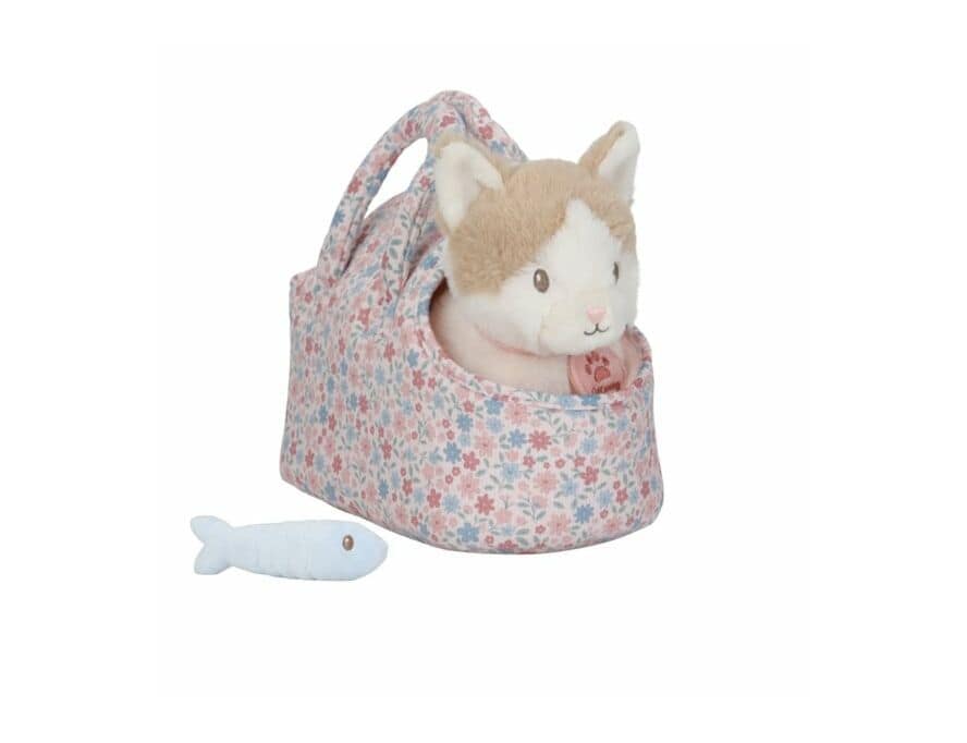 Little Dutch Knuffelkat Marley in tas